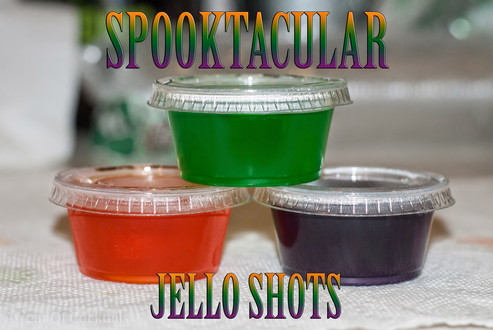 Halloween Jello Shots