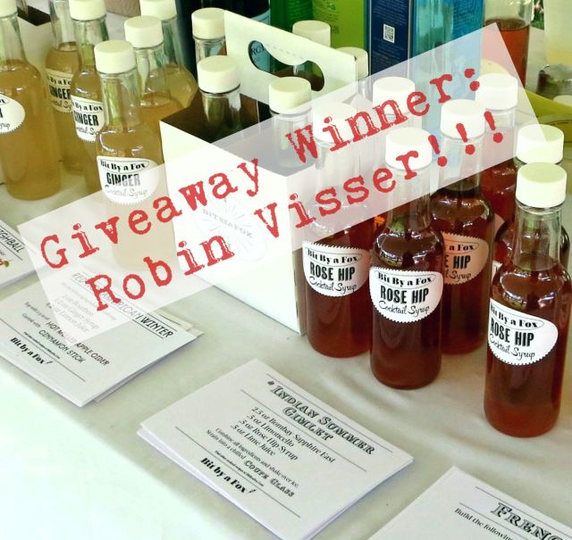 Rose Hip Syrup Giveaway Winner is…