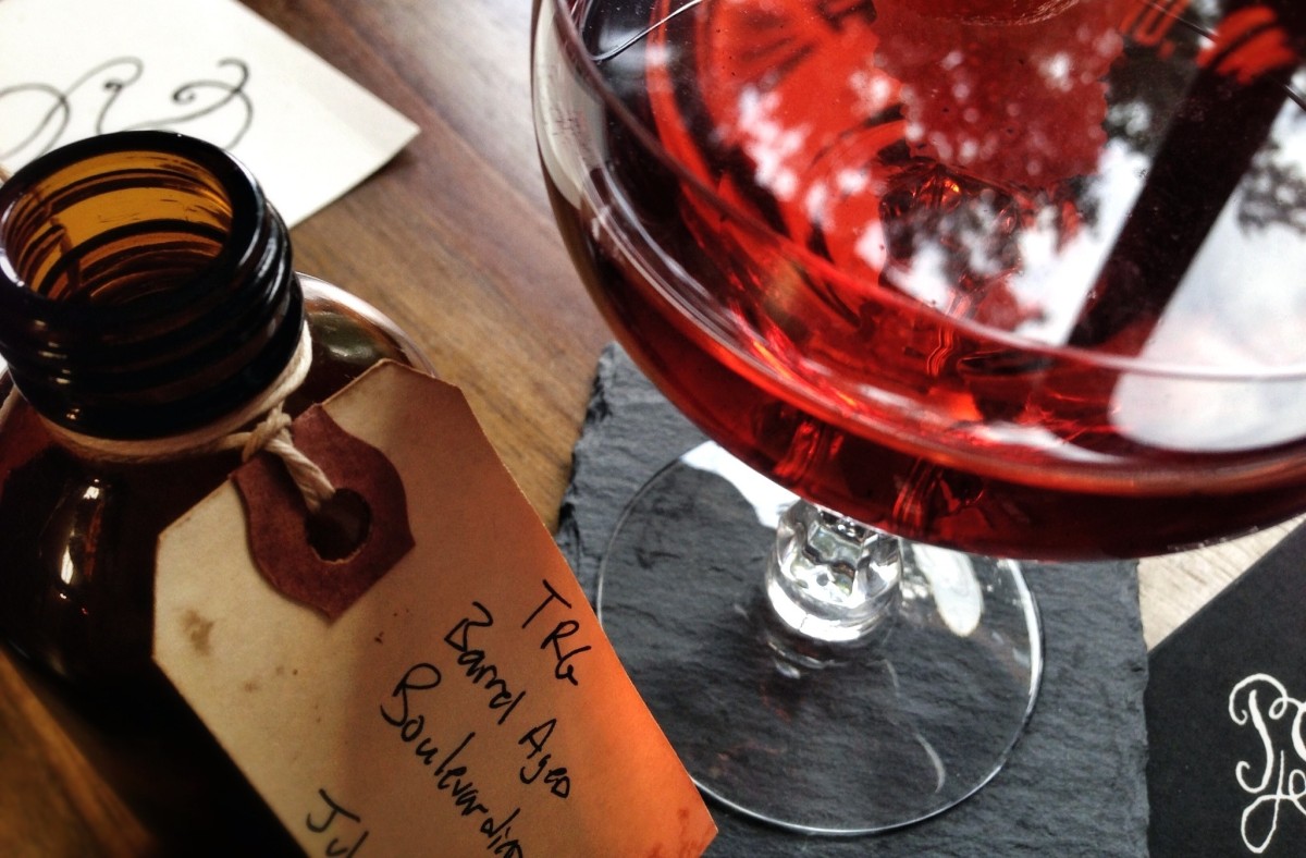 TRG Barrel Aged Boulevardier | The Straight Up